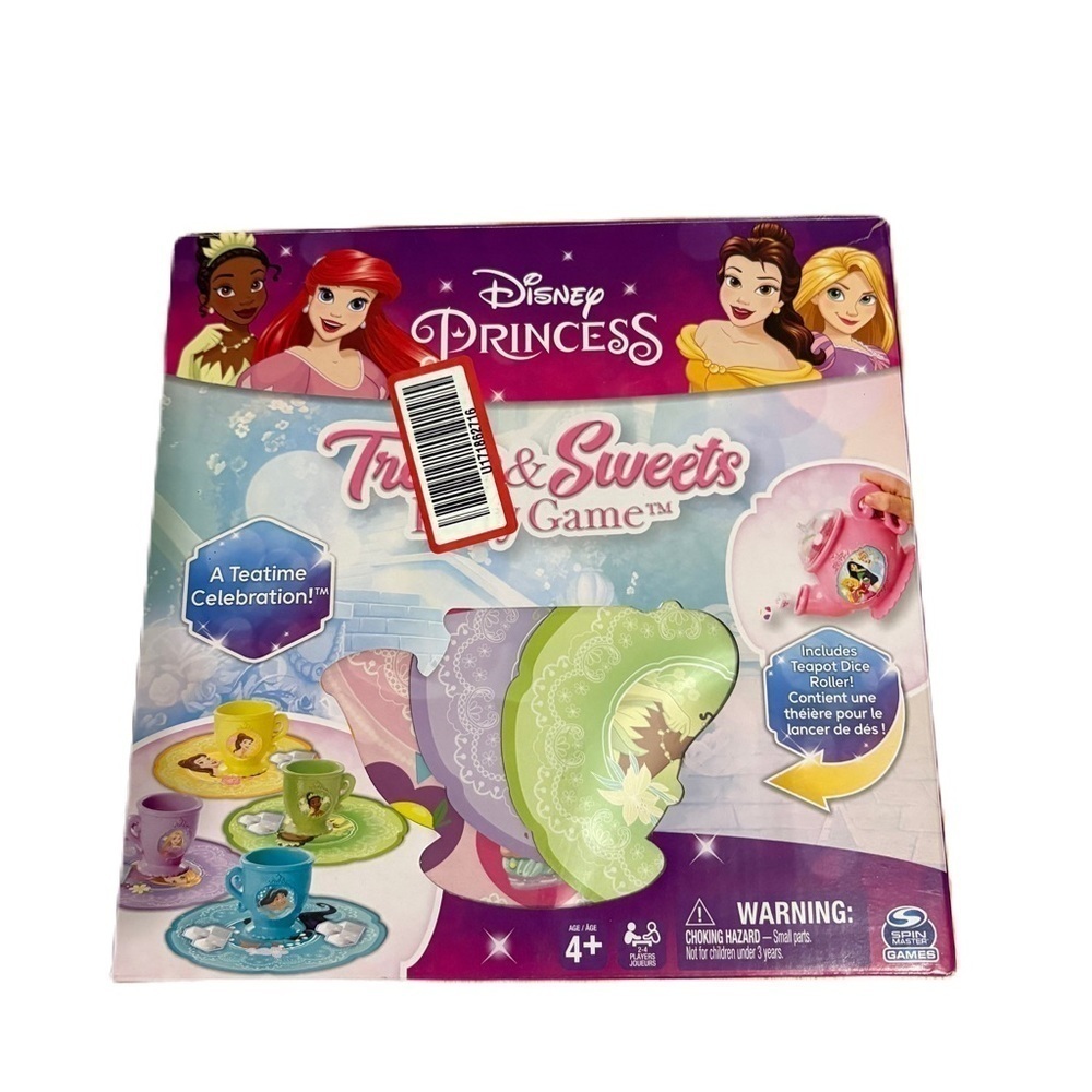Disney Princess Tea & Sweets Game - Multicolor Tea Party Tiana Jasmine Rapunzel
